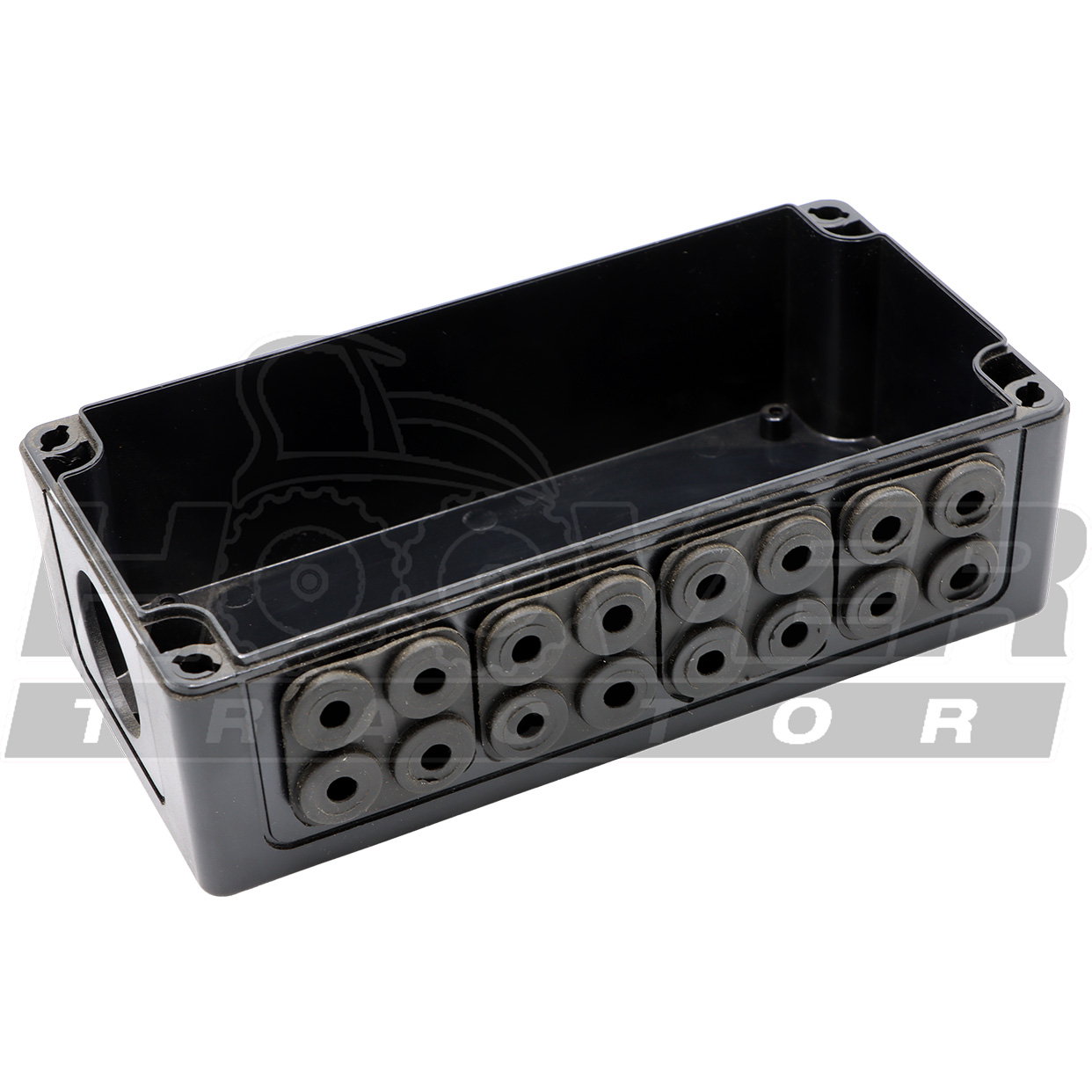 BOX 160X80X40 BLACK, Quarter Turn Screw [NLA]